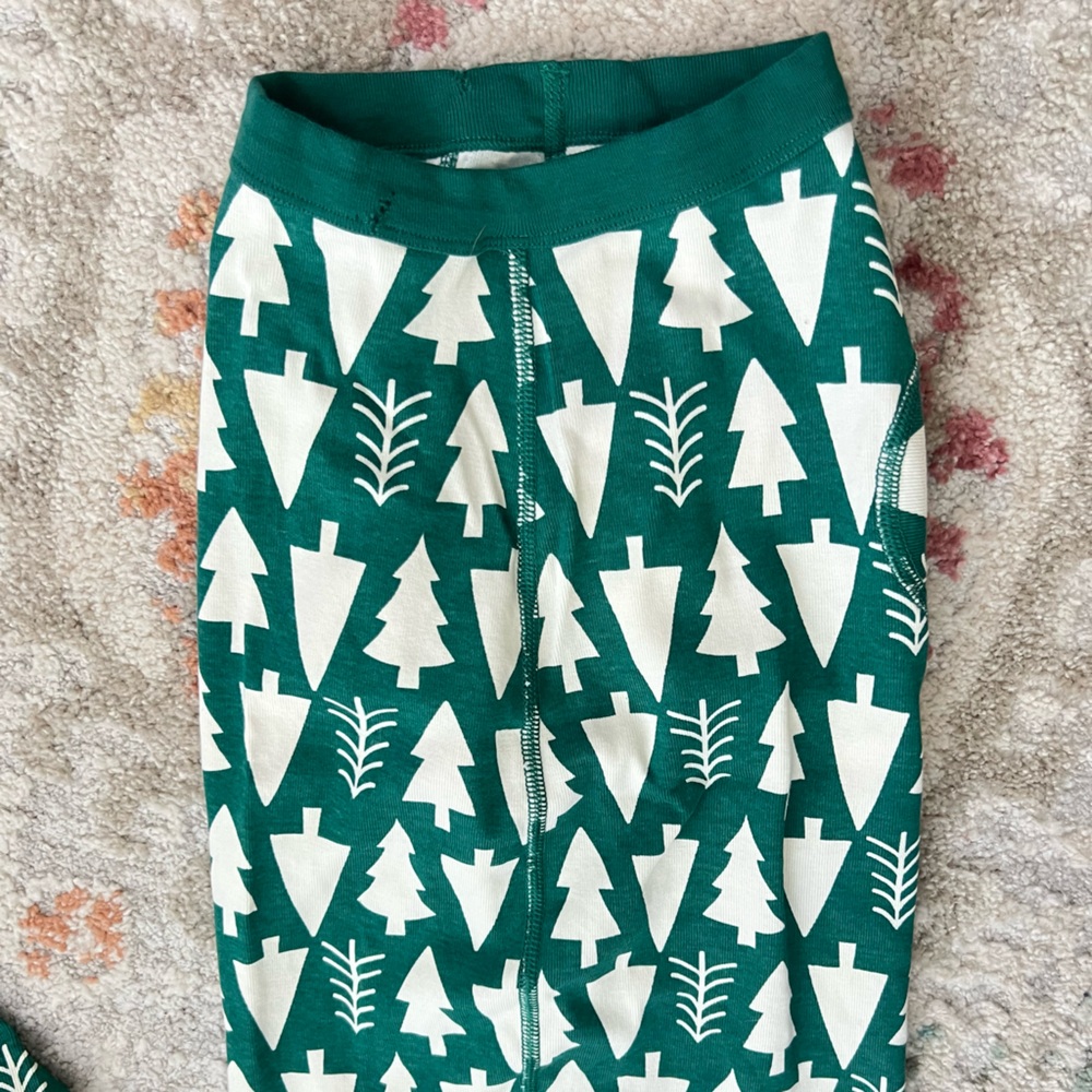 Hanna Andersson holiday tree pet pajamas